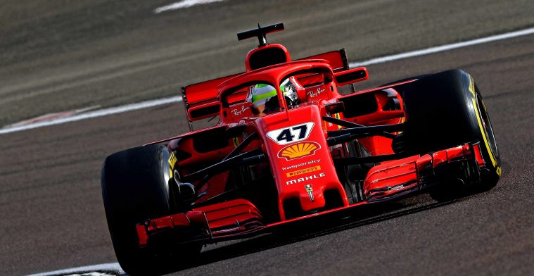 Stunning images: Schumacher tests for Ferrari ahead of F1 debut