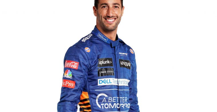 These are the new outfits from McLaren for Norris and Ricciardo