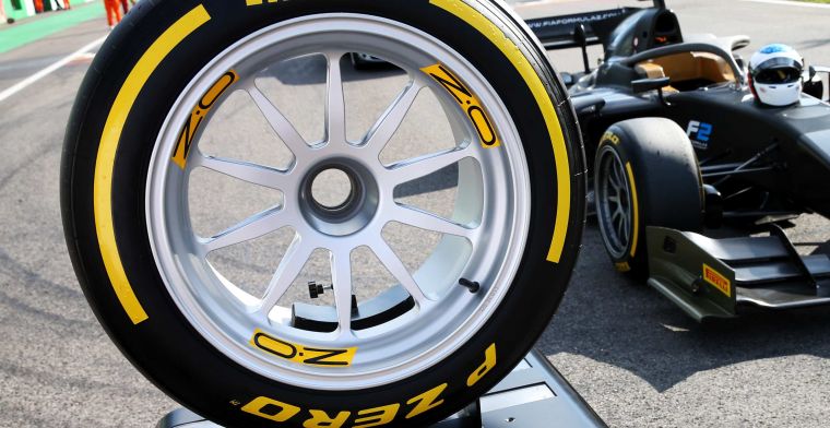 'Ferrari gaat maandag voor het eerst testen met de 18-inch banden van Pirelli'