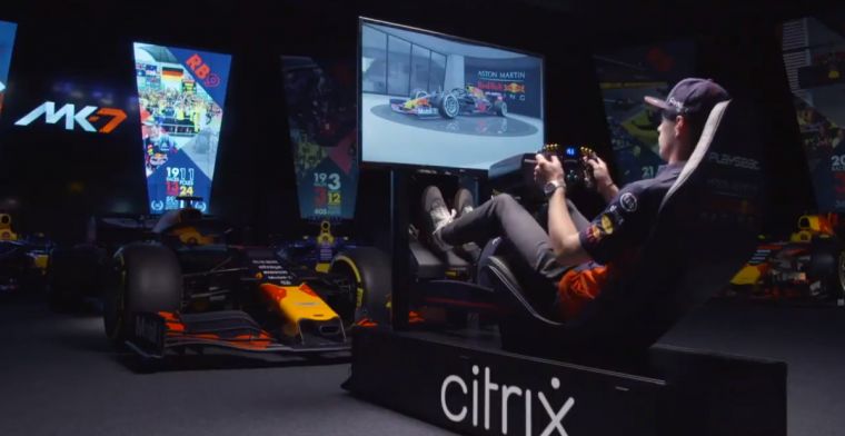 Verstappen's qualifying lap hugely impresses sim racing colleagues 