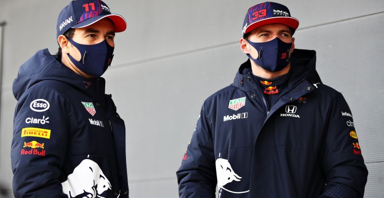 Perez and Verstappen joke: 'Who shall we try to beat?'