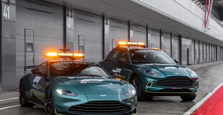 First images of the new Safety and Medical Car from Aston Martin and Mercedes