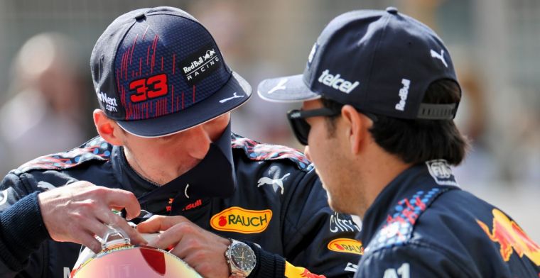 Verstappen's body language suggests Red Bull Racing are doing well