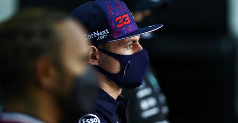 Verstappen: 'Situation is still the same as before the test'.