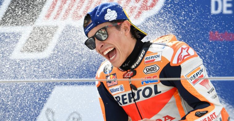 Marquez back on bike much sooner than expected and might be at Qatar