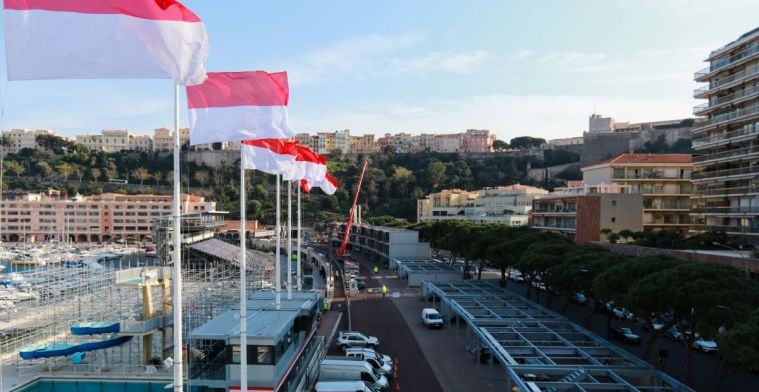 Positive images! Monaco street circuit under construction