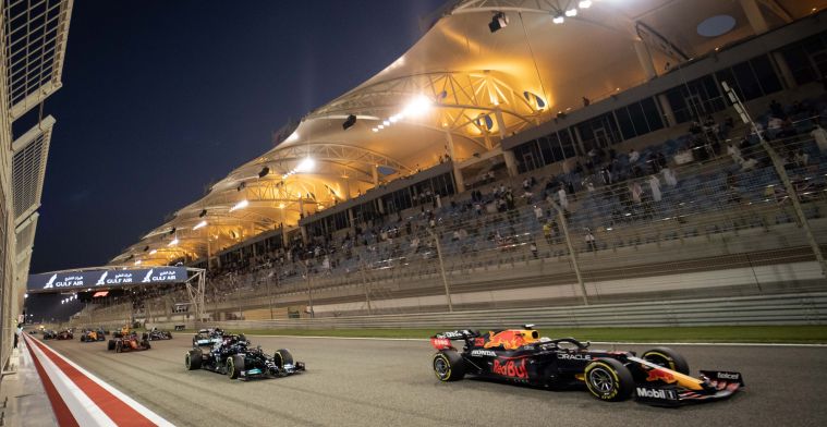 These are the standing in the Constructors' Championship after the Bahrain GP