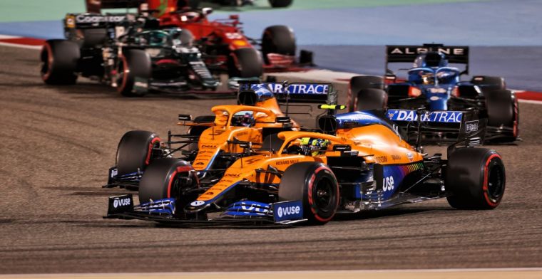 McLaren found floor damage on Ricciardo's car due to collision with Gasly