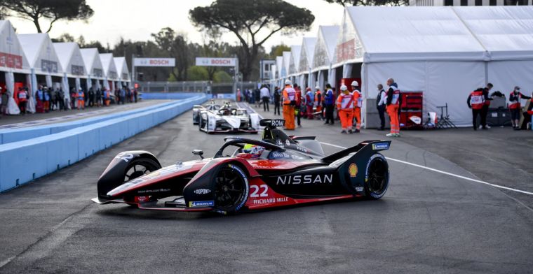 Second free practice Formula E ends prematurely due to red flag
