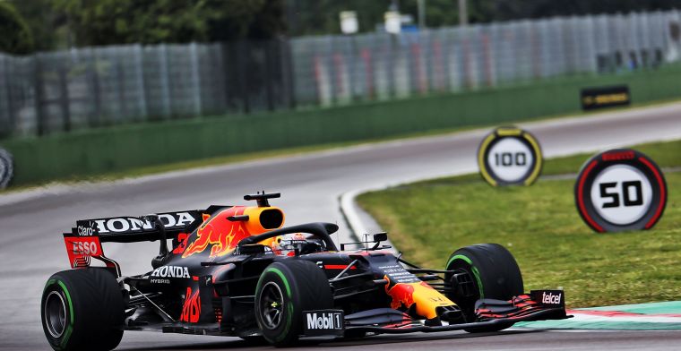 This improvement to the Honda engine gave Verstappen his flying start on Imola