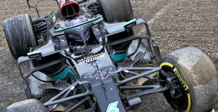 Luck for Hamilton: 'Error was still very much in his head'
