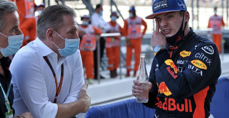 How did Jos Verstappen make sure Max could learn from his mistakes?