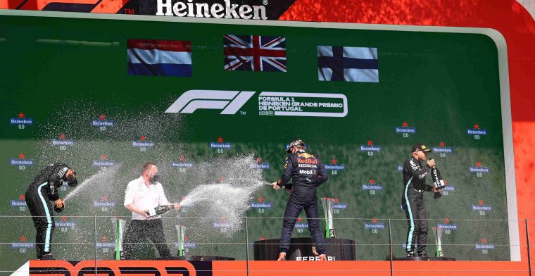 Hamilton, Bottas and Verstappen set new record in Formula 1