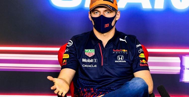 Verstappen: 'Lewis also made a mistake in Imola, but was lucky with the red flag'