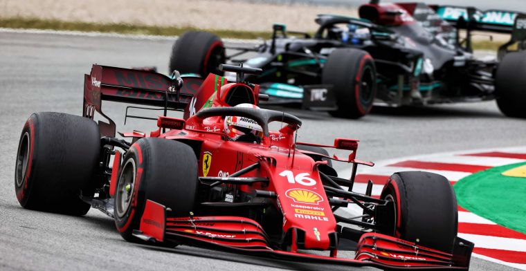 Does Leclerc copy the action of Verstappen and Alonso? ''This was not planned''