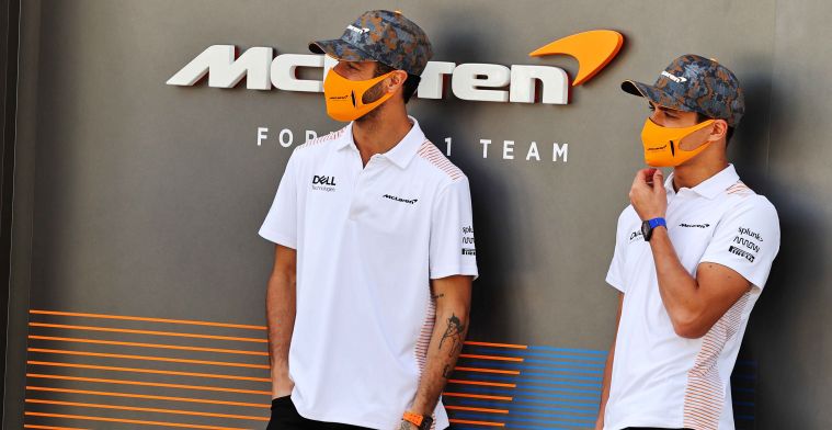 Norris has 'no sympathy' for Ricciardo's difficult start