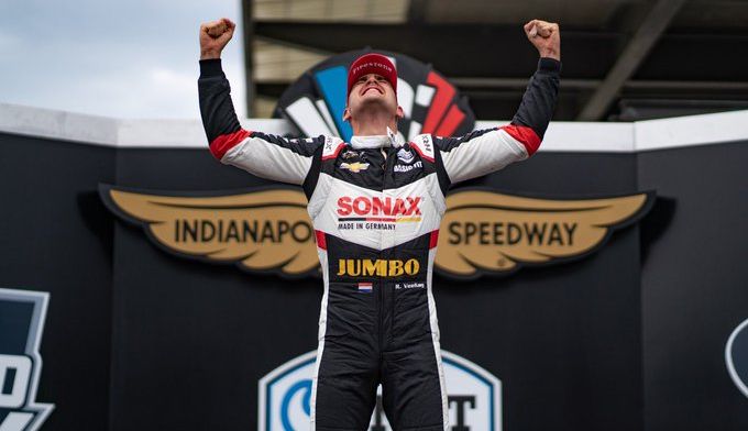 VeeKay wins his first IndyCar-race in Indianapolis, Grosjean gets second place