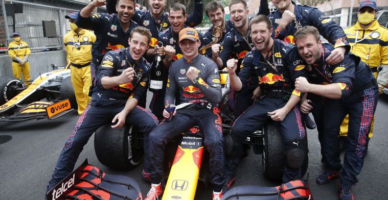 Verstappen proud of Red Bull: That is why we are first at the moment