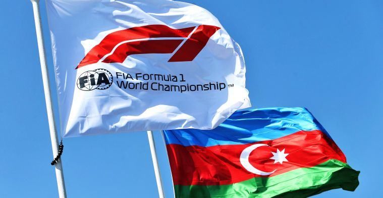 These are the times for the Azerbaijan Grand Prix