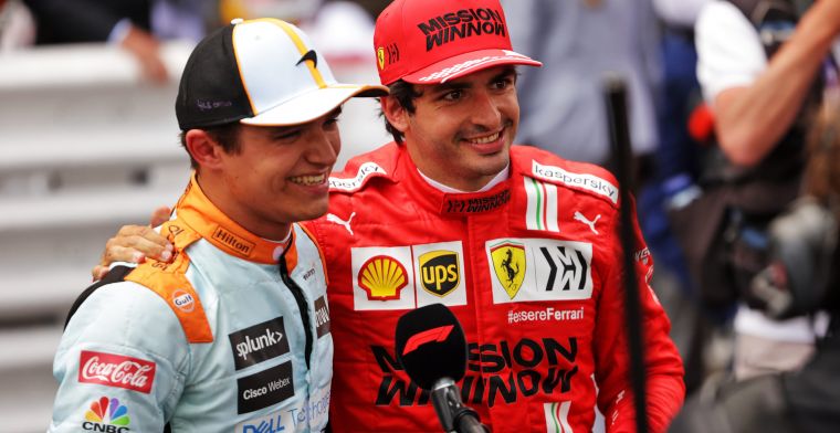 Sainz: 'Norris can take McLaren back to the top'