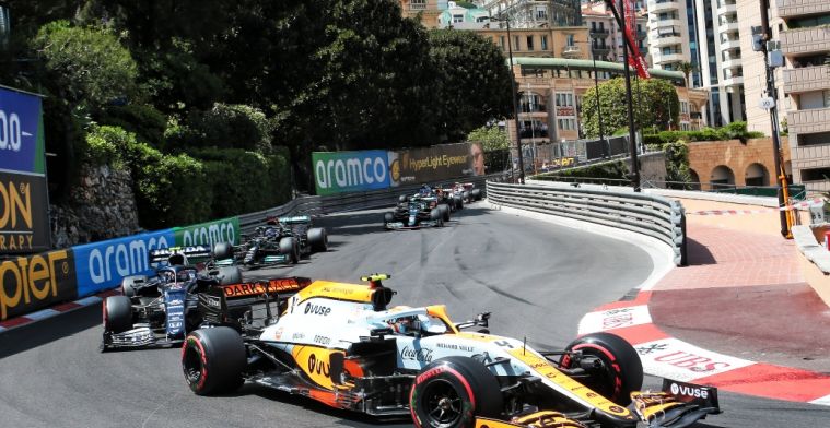 McLaren livery in Monaco was a one-off: To celebrate partnership with Gulf.