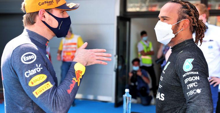 Verstappen completely different from Hamilton: 'That's better for Formula 1'