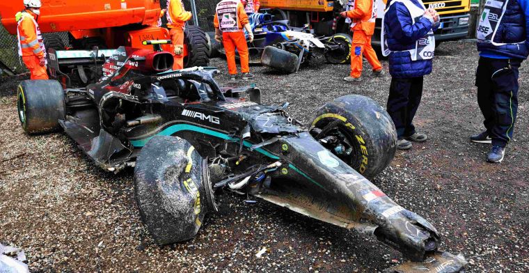 Russell reflects on Imola crash after tough love conversation with Toto Wolff