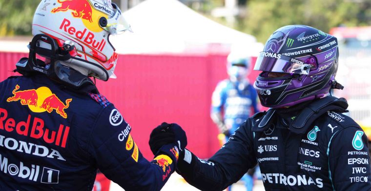 Verstappen and Hamilton joke about team bosses: Should put them in the ring.