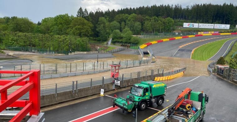 Substantial damage to Spa-Francorchamps circuit after mudslide