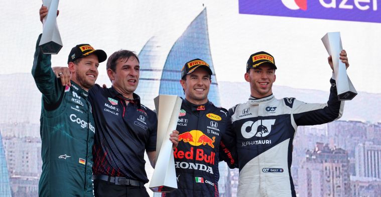 Who is the 'GPblog Driver of the Day' of the Azerbaijan Grand Prix?