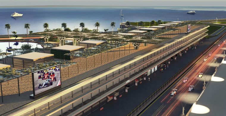 Saudi Arabia presents renders of new pit building in Jeddah