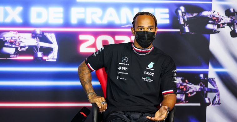 Hamilton: 'Definitely didn't make a mistake under pressure from Verstappen'