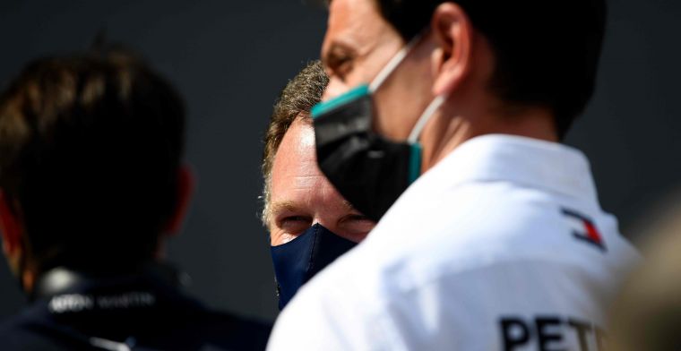 Horner and Wolff next to Rosberg: Are you trying to stitch us up?