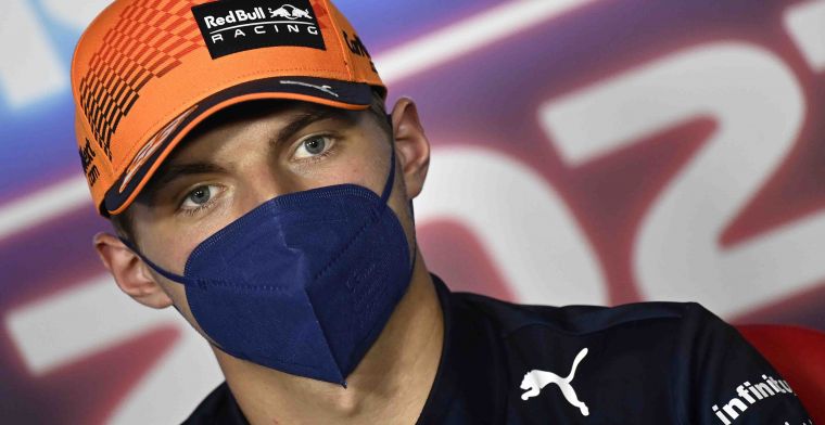 Verstappen doesn't want to talk about payback: These things happen
