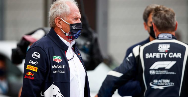Marko enjoys 'smart' Hamilton: 'Bottas drove on the dirty part'