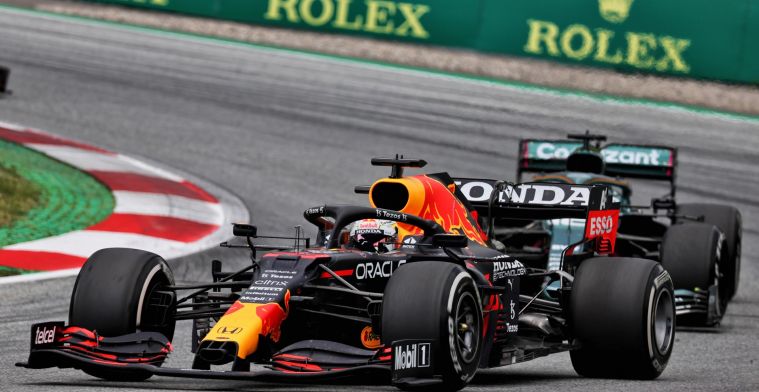 Constructors' standings: Red Bull beats Mercedes again