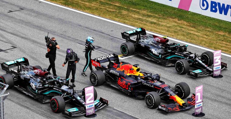 Mercedes underestimate degradation: 'We tried to push Verstappen'