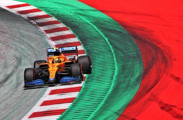 McLaren secure first front row position for nine years with P2 in Austria