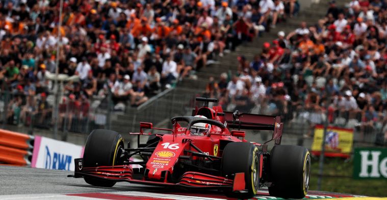 Ferrari partly satisfied: 'Leclerc was in the wrong place'