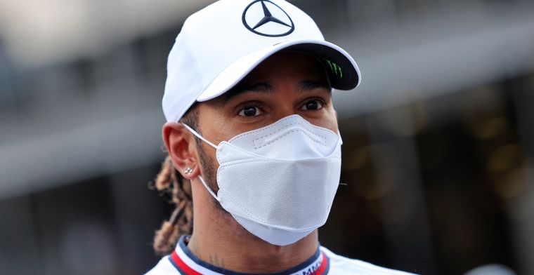 Hamilton's salary increased after contract extension at Mercedes