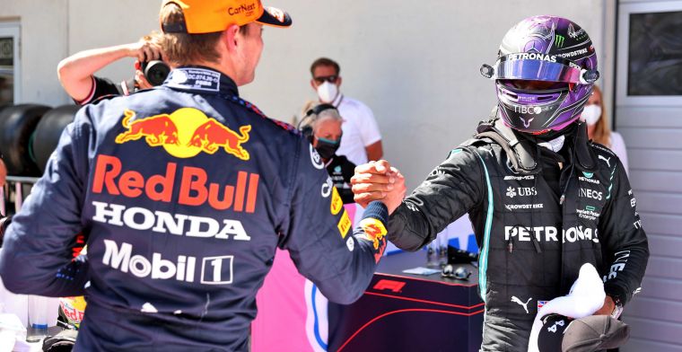 Hamilton sees gap between himself and Verstappen growing: 'It was exciting in the beginning'.