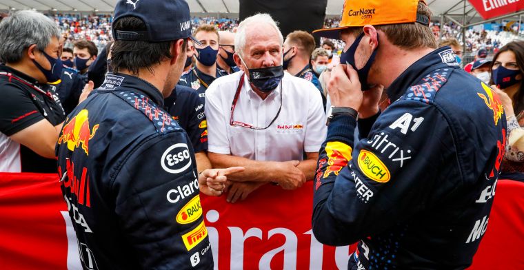 Verstappen and Perez joke about Marko: 'Have you seen his six pack?'