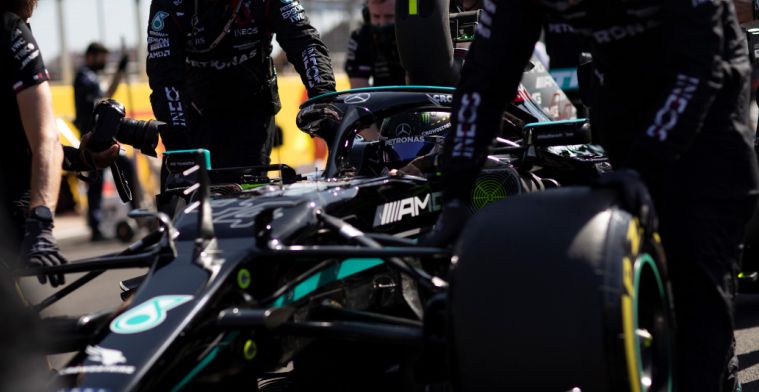 Mercedes not having a good Saturday: 'Not ideal that Hamilton lost places'