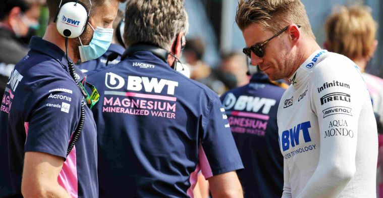 Hulkenberg doesn't see Red Bull coming again: 'Door to top teams closed'