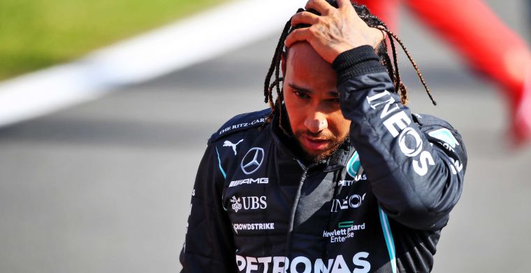 Pressure on Hamilton after mistake: ''It's dangerous at this point''