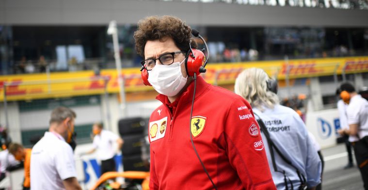 Binotto sees Ferrari improve: 'Already 17 points more than last year'