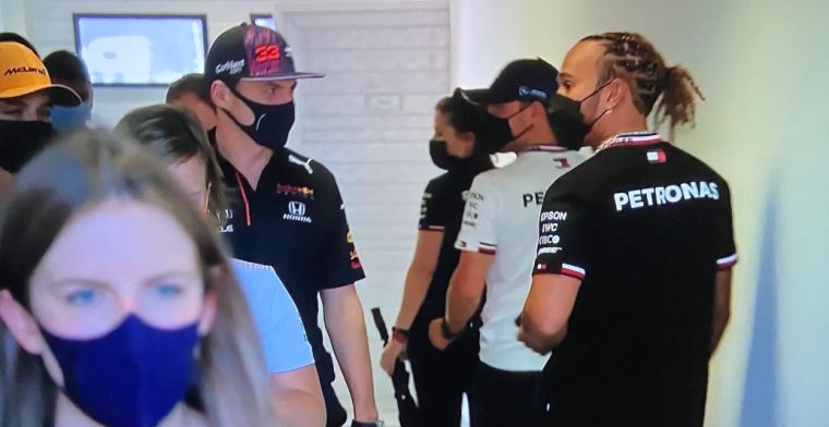 Hamilton and Verstappen meet for the first time since the British GP