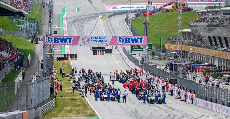 Organisers adapt Red Bull Ring layout for MotoGP, no consequences for F1