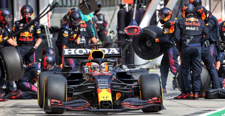Red Bull dominates 2021 pit stop list: Only one other team in the top 10