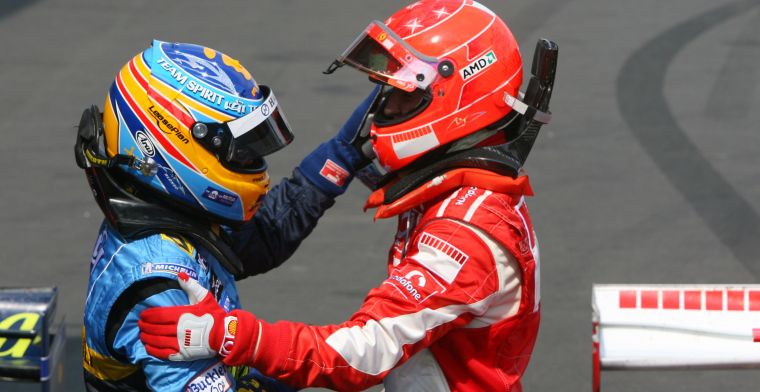 Alonso cannot compare Hamilton to Schumacher: He kept making the same mistakes